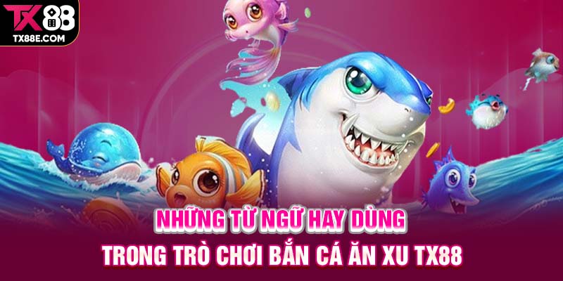 Những từ ngữ hay dùng trong trò chơi bắn cá ăn xu TX88